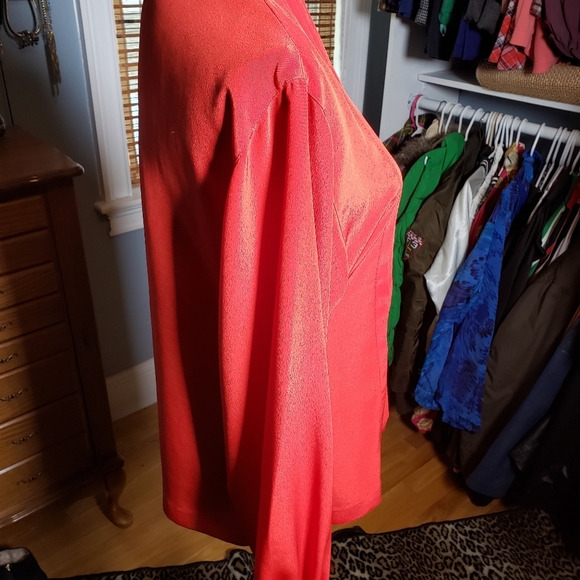 VINTAGE 70'S ANNE KLEIN PLEATED BLOUSE - Picture 5 of 8